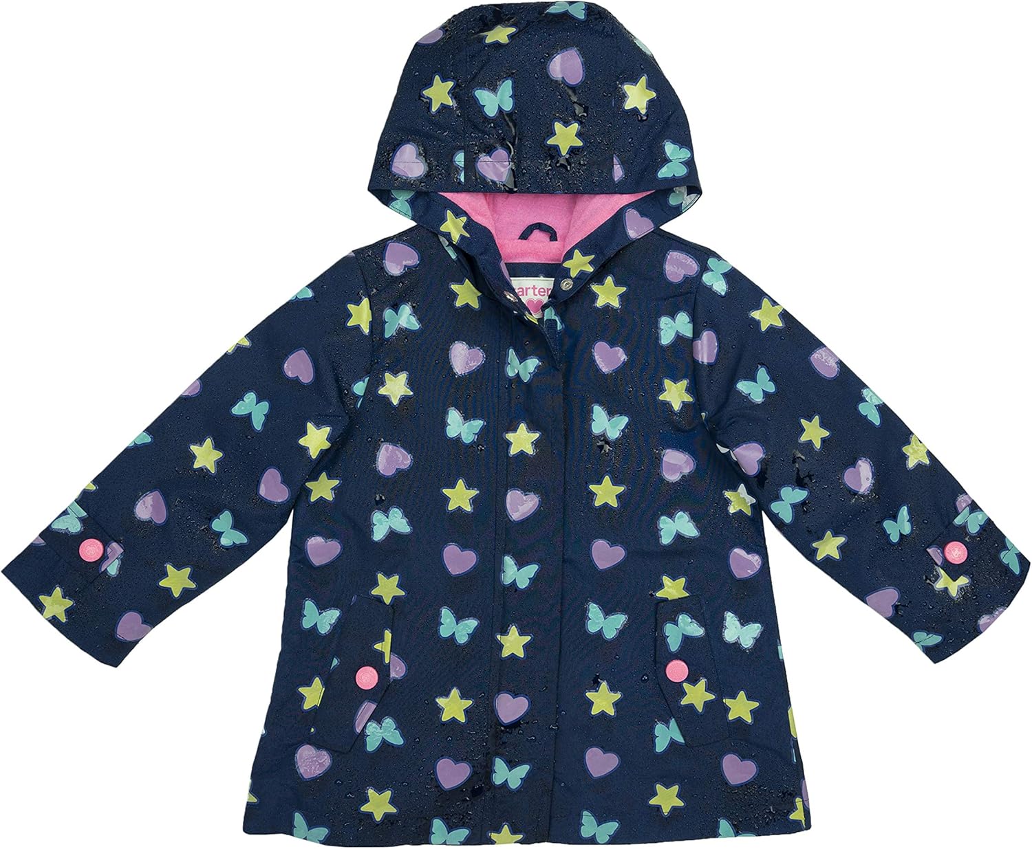 carters unicorn rain jacket
