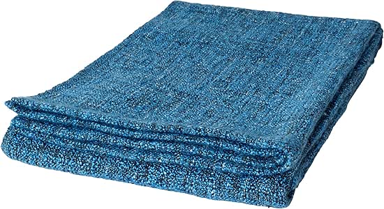 Amazon.com: Ikea Gurli Throw Blanket Soft Blanket Blue 71x47" Couch