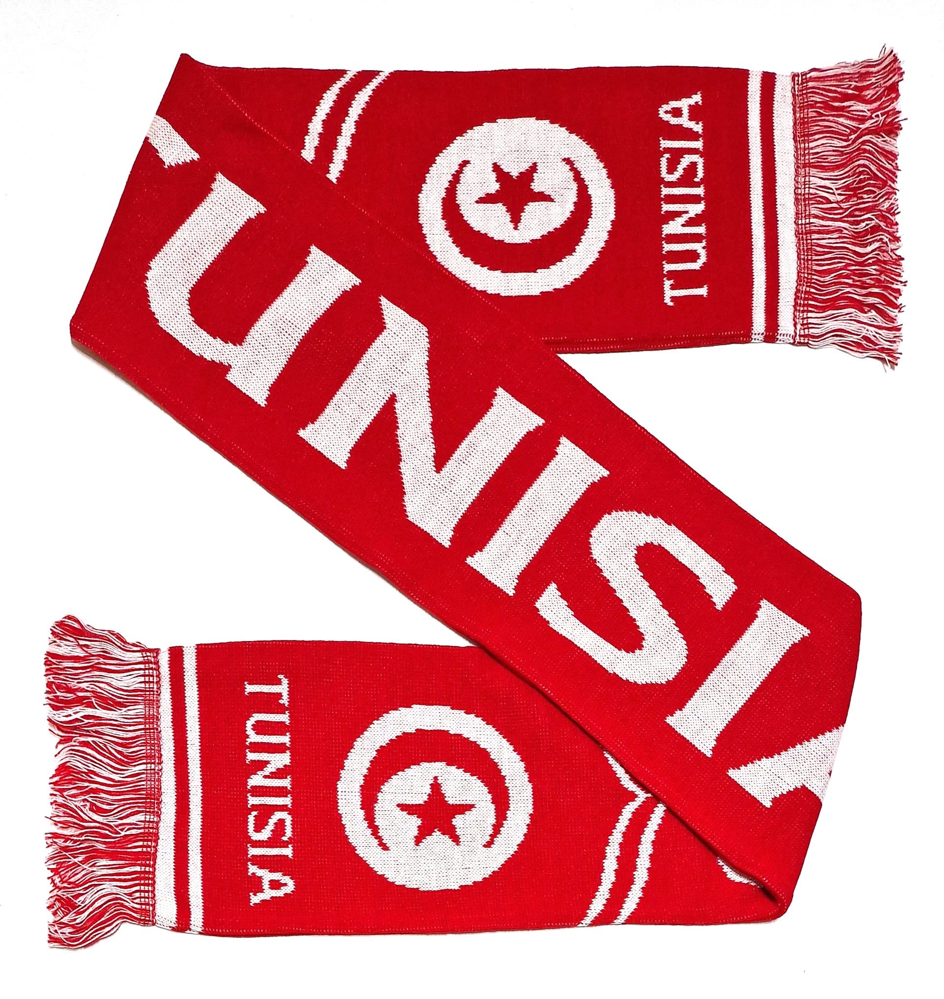 Tunisia Soccer Knit Scarf