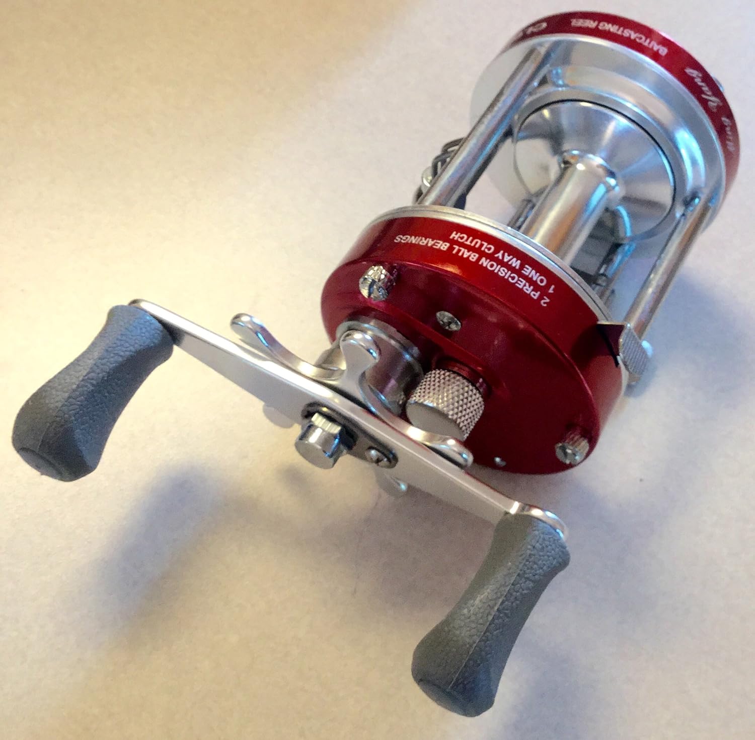 Yang Ming Cl60lレッドbaitcast B010ikwrkw Conventional釣りリールlefthanded左ナマズsaltwater ベイトリール 値頃 Anoual Ma