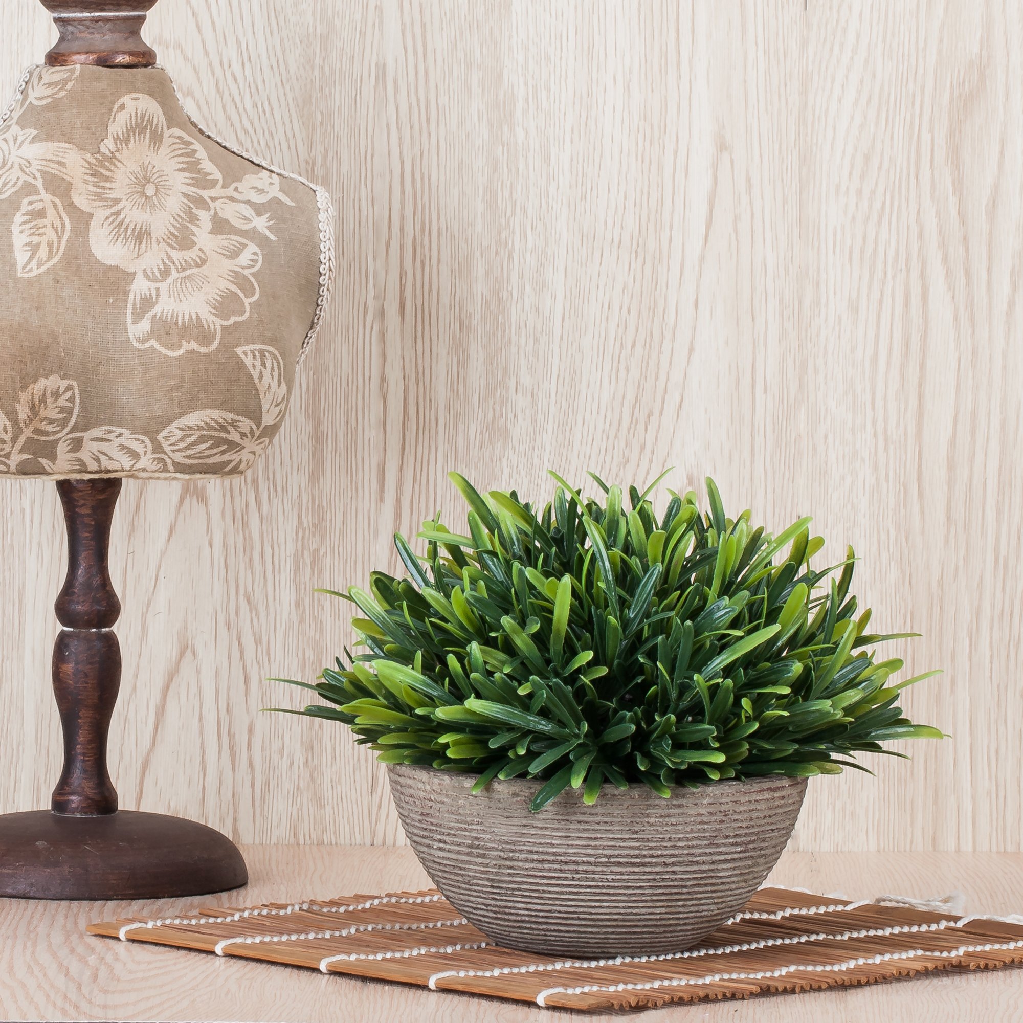 chuangxindaye Artificial Plant Potted Mini Fake Plant Decorative