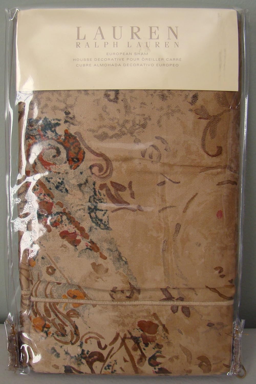 Amazon Com Lauren By Ralph Lauren Verdonnet Paisley Euro European Sham 26x26 100 Cotton Home Kitchen