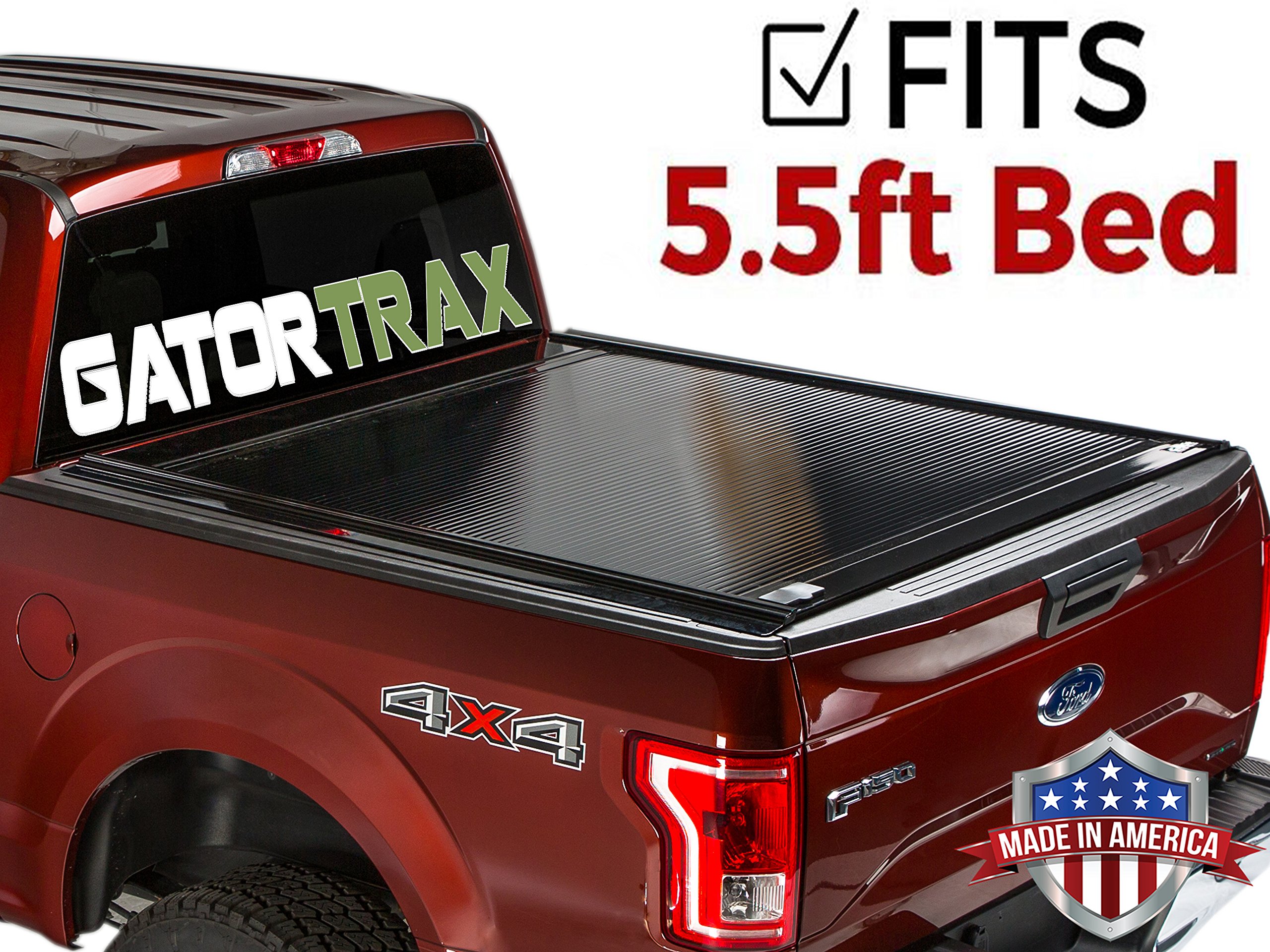 Gatortrax Retractable Tonneau Truck Bed Cover 2009 2014 Ford F150 5 5 Ft Bed Buy Online In Belize At Desertcart