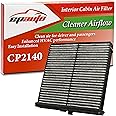 EPAuto CP2140 (CF12140) Cabin Air Filter with Activated Carbon, Compatible with Toyota Yaris, Yaris iA, Yaris R (2017–2021), Mazda CX-3 (2016–2022), Scion iA (2016) – For Clean Interior Air