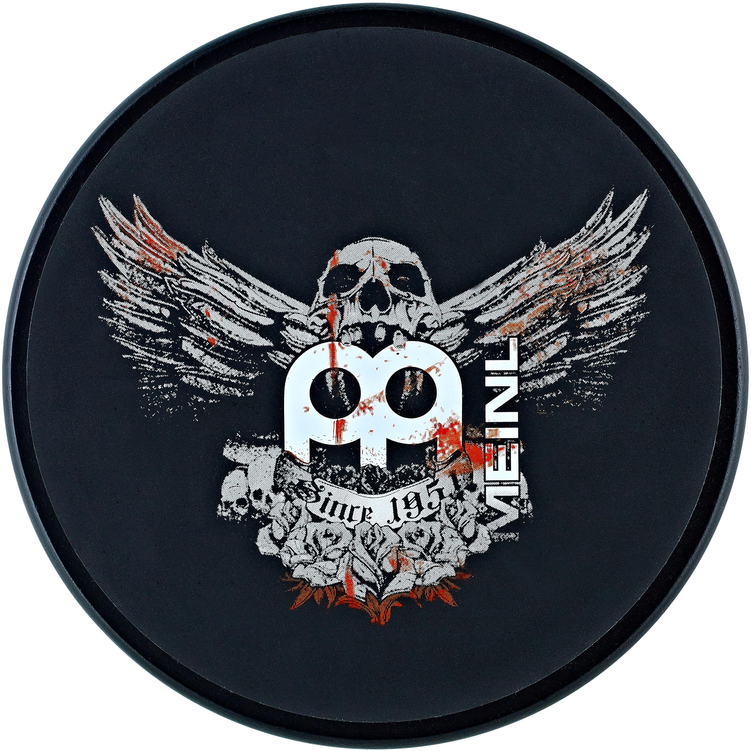 Meinl MPP-6-JB 6-inch Practice Pad - Jawbreaker,Black,6 inch