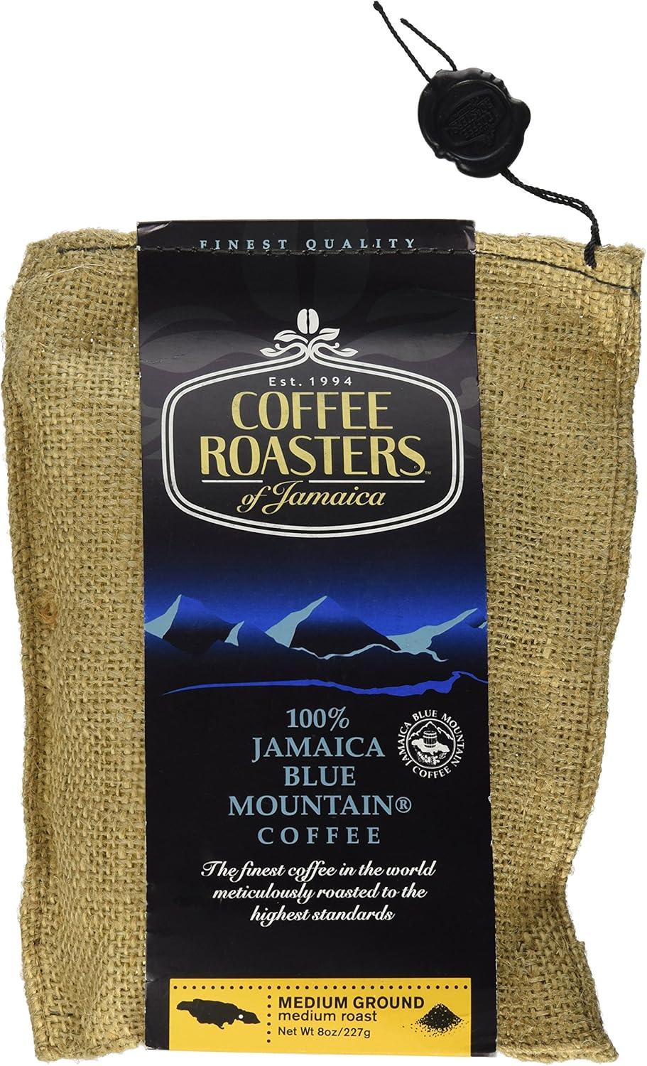 Coffee Roasters of Jamaica 100 Jamaica Blue Mountain Ground Coffee