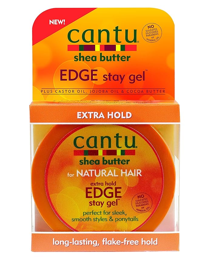 Cantu Extra Hold Edge Stay Gel, 2.25 oz 