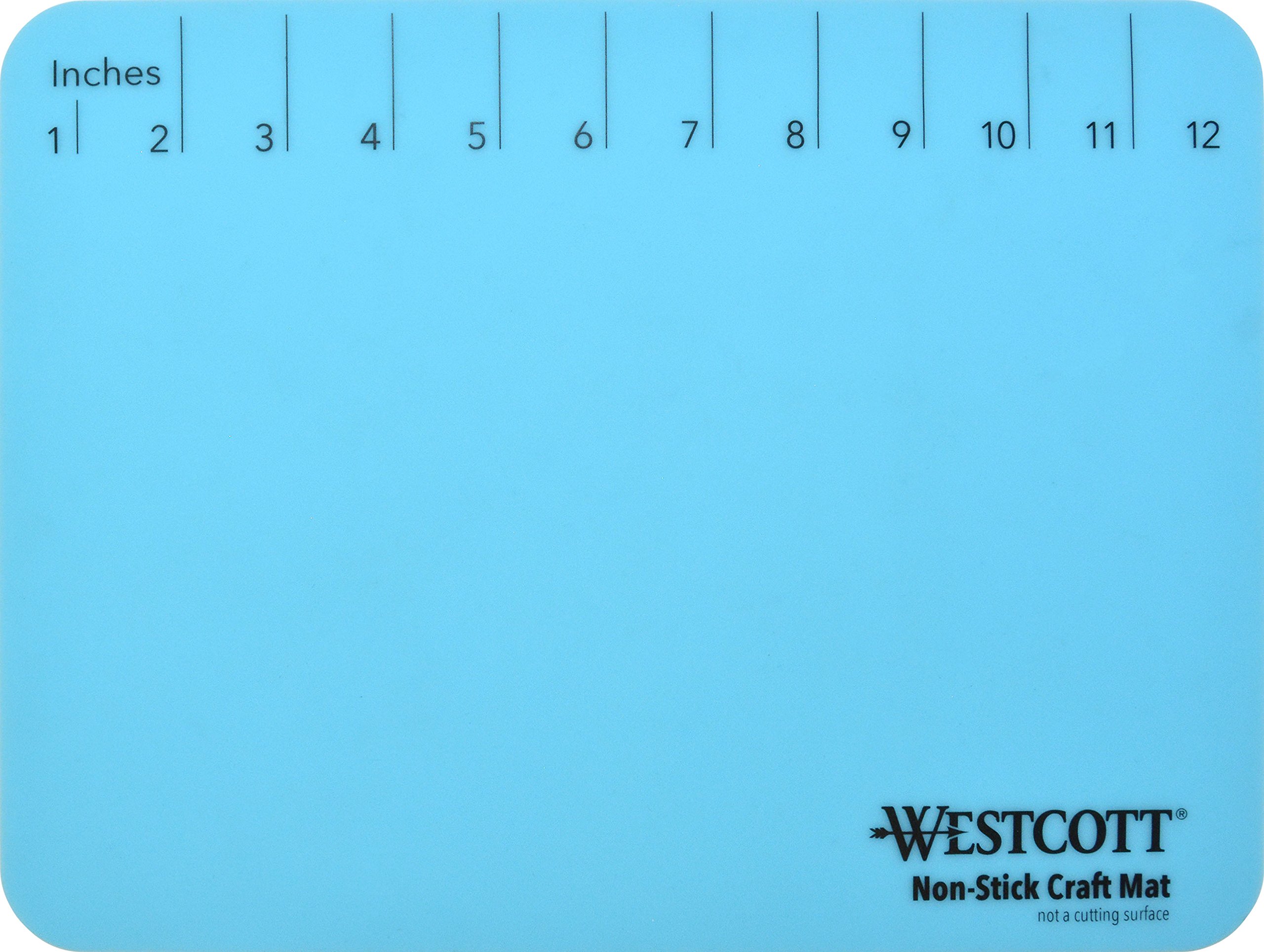 Westcott ?16814 Projectmate Non-Stick Silicone Mat for Crafts, Glue Guns, Size 9 x 12 In