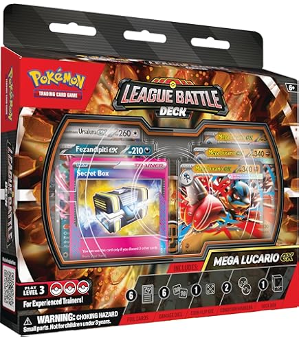 Amazon.com: Pokémon TCG: Blaziken ex & Volcanion ex Premium