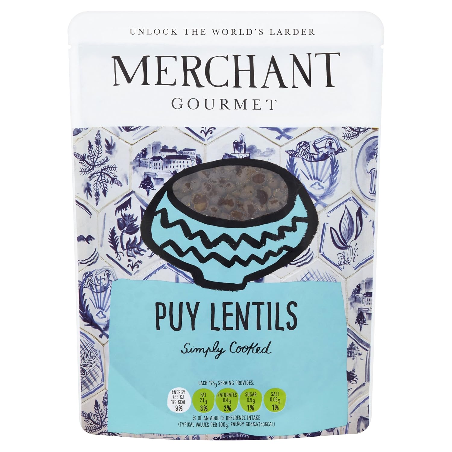 Merchant Gourmet Microwaveable Puy Lentils 250 g (Pack of 6) Amazon.co.uk Grocery