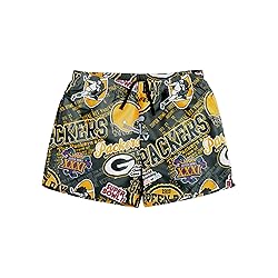 FOCO Green Bay Packers NFL Mens Logo Rush Swimming