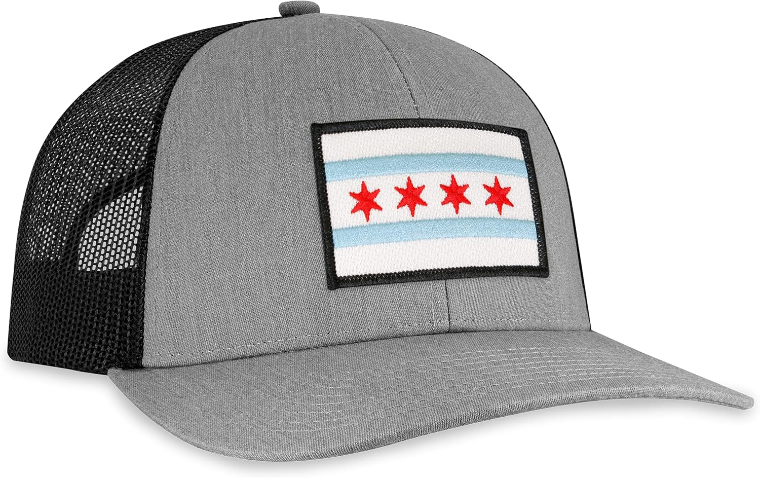 Chicago Flag Hat Chicago Trucker Hat CHI Baseball Cap Snapback Golf