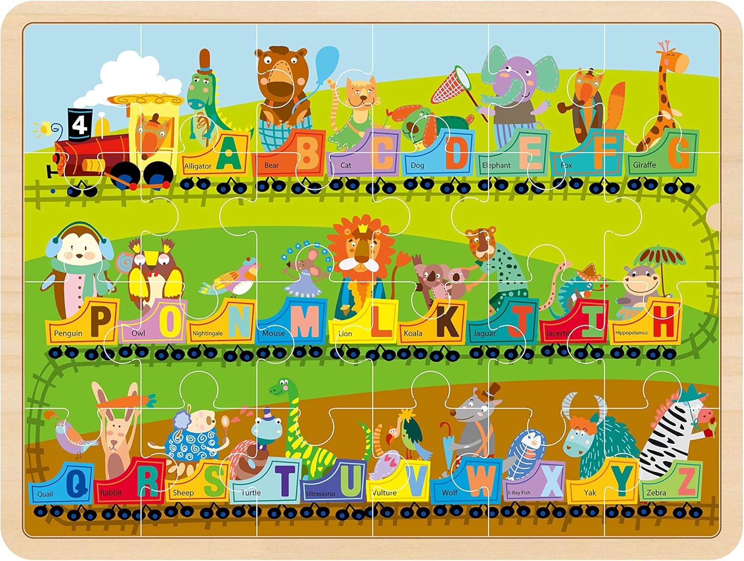 alphabet express puzzle
