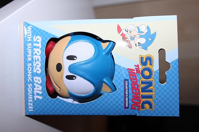 sonic the hedgehog stress ball