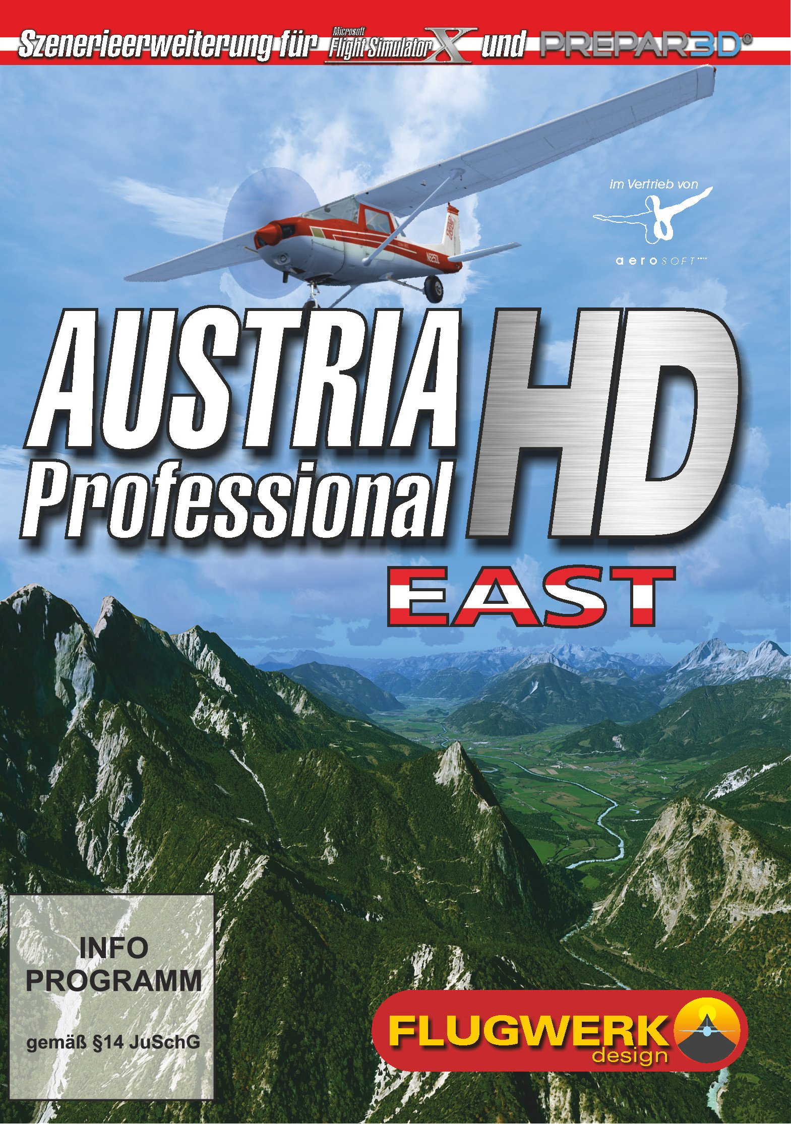 Nbg Flight Simulator X - Austria Professional Hd - Ost (Add - On) - [Import Allemand]