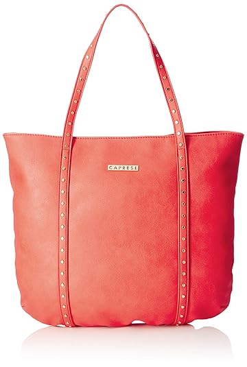 Caprese Fern Womens Tote Bag (Coral)
