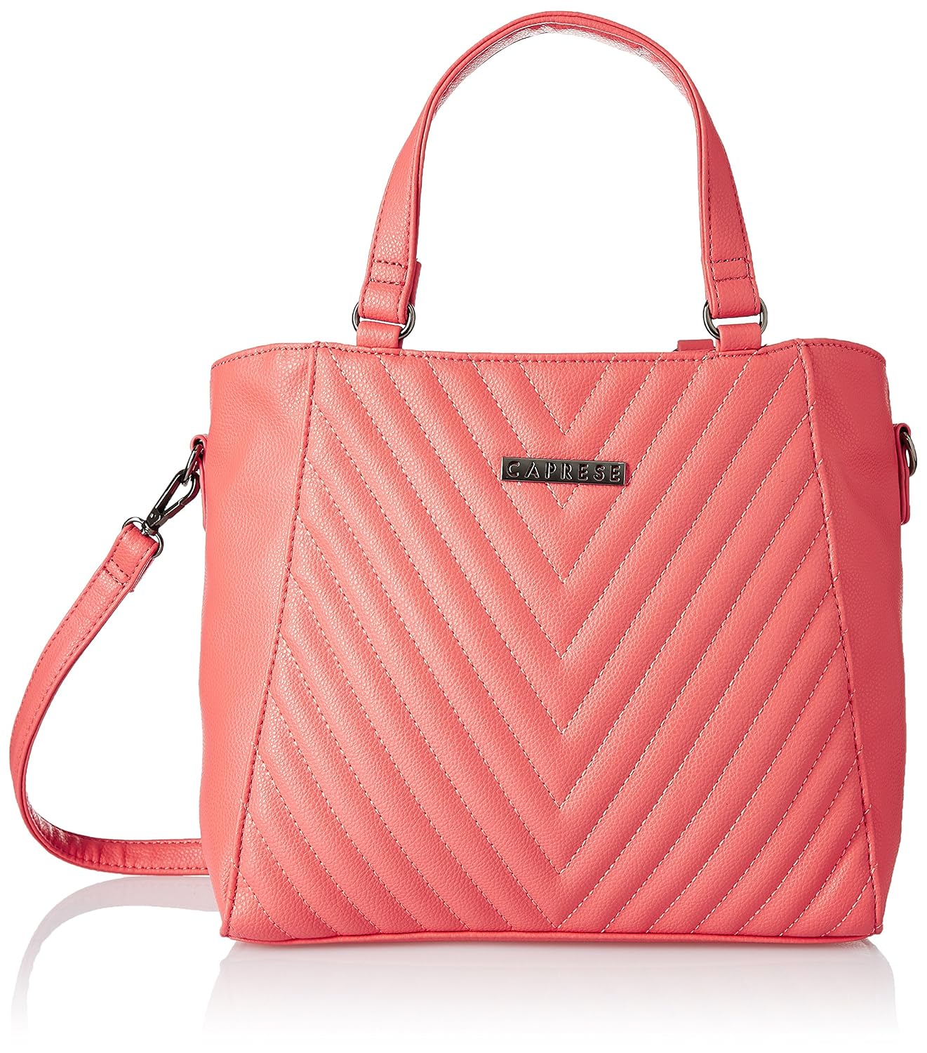 caprese women's satchel (soft pink) (slanglgspk)