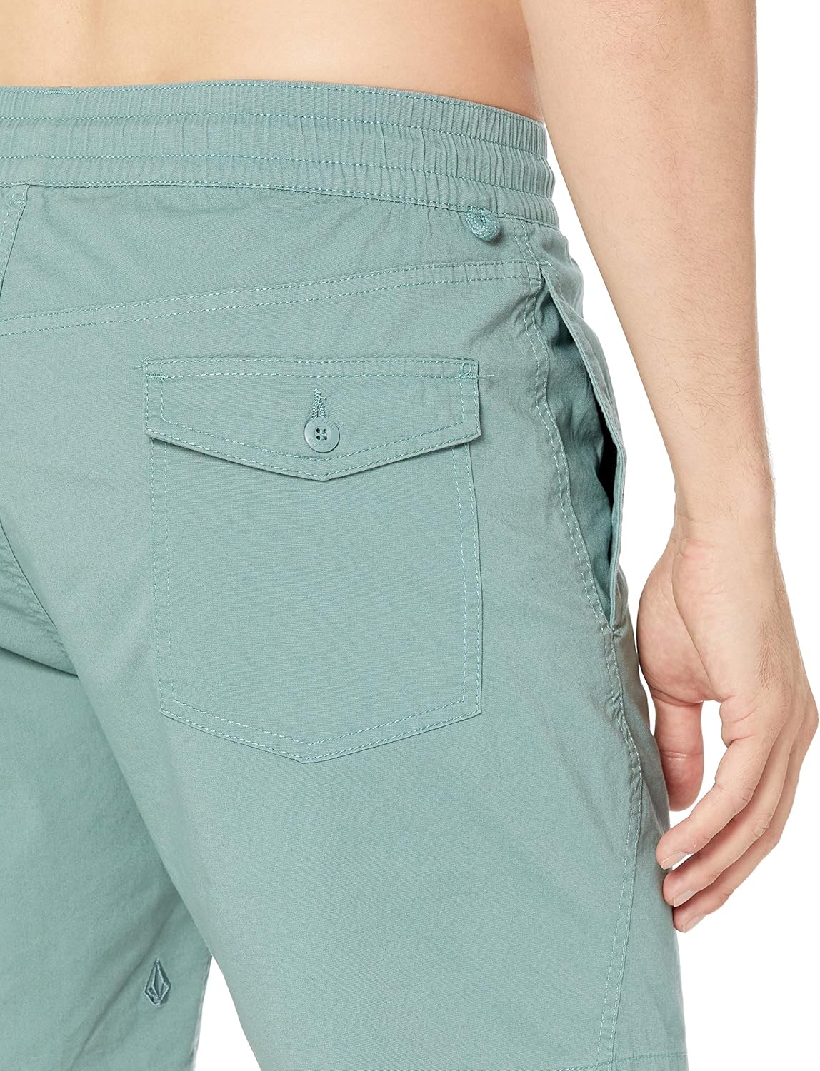 Volcom Men's Deadly Stones 17" Elastic Waist Short: Clothing