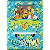Northwest Scooby Doo Micro Raschel Throw Blanket, 46" x 60", Groovy Baby