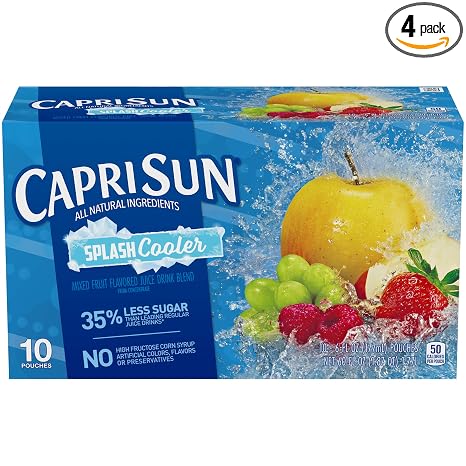 Capri-Sun Juice drink pouches splash cooler - 10ct (087684000977)