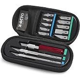 X-ACTO Compression Basic Knife Set, Includes 3 Knives, 13 Blades, Soft Carry Case, 17 Count - Crafting, Art Projects, Cutting Tools