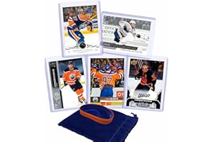 SPORTSCARD SUPERSTORE Connor McDavid (5) Assorted Hockey Cards Bundle - Edmonton Oilers Trading Card