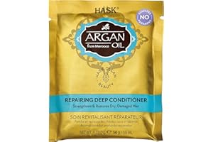 Hask Argan Oil From Morocco Repairing Deep Conditioner, Hair Treatment 1.75 oz (Pack of 10)
