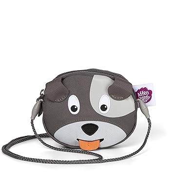 Affenzahn Portmonee für Kindergartenkinder im Alter von 1-5 Jahren mit Ziehzunge als Namensschild für Mädchen und Jungen Hugo