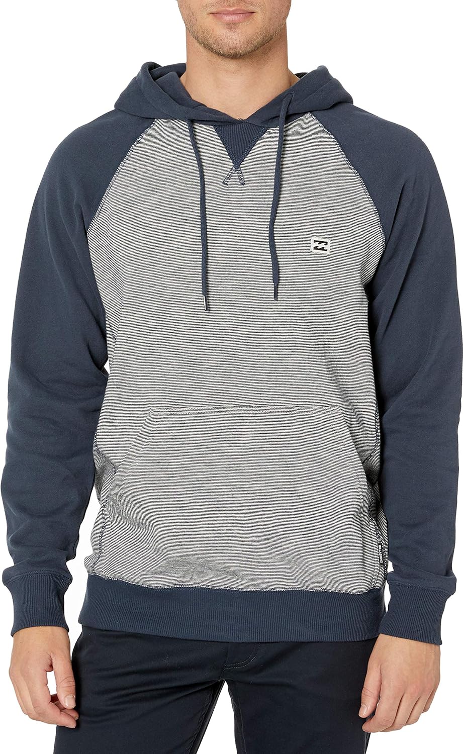 Billabong Young Men's Classic Pull Over Fleece Sweatshirt Hoody: Clothing