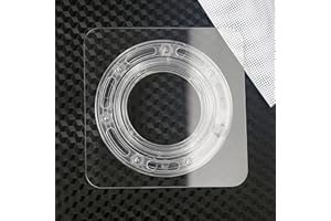 Cookie Turntable, 7" Clear Decorating Turntable With Acrylic Bearing Base and Non-Slip Mat, Helps Icing Cookies Faster & Bett