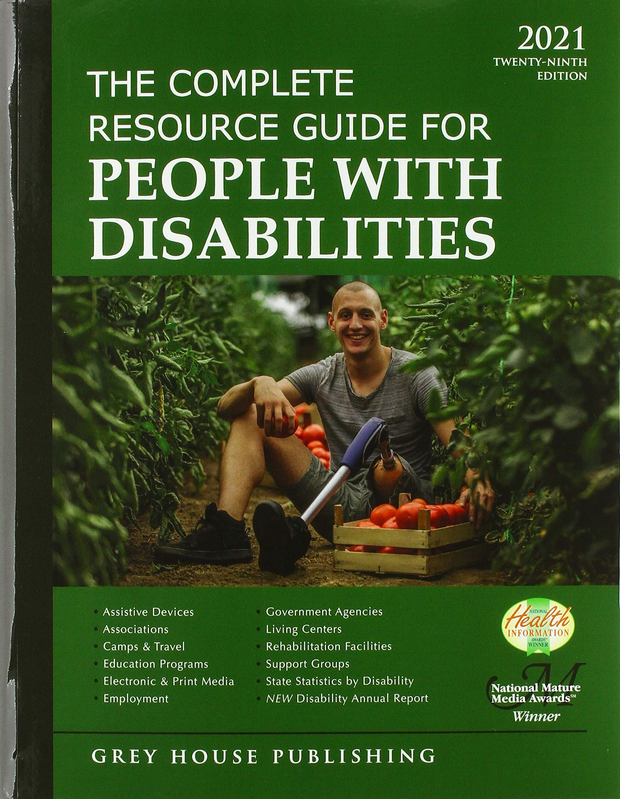 Complete Resource Guide for People with Disabilities, 2021: Print Purchase Includes 1 Year Free Online Access (The Complete Directory for People With Disabilities)