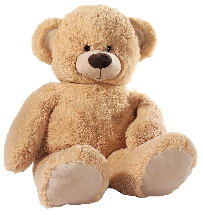 Heunec Classic 126879 - Großer Plüschbär schlenkernd, 80 cm