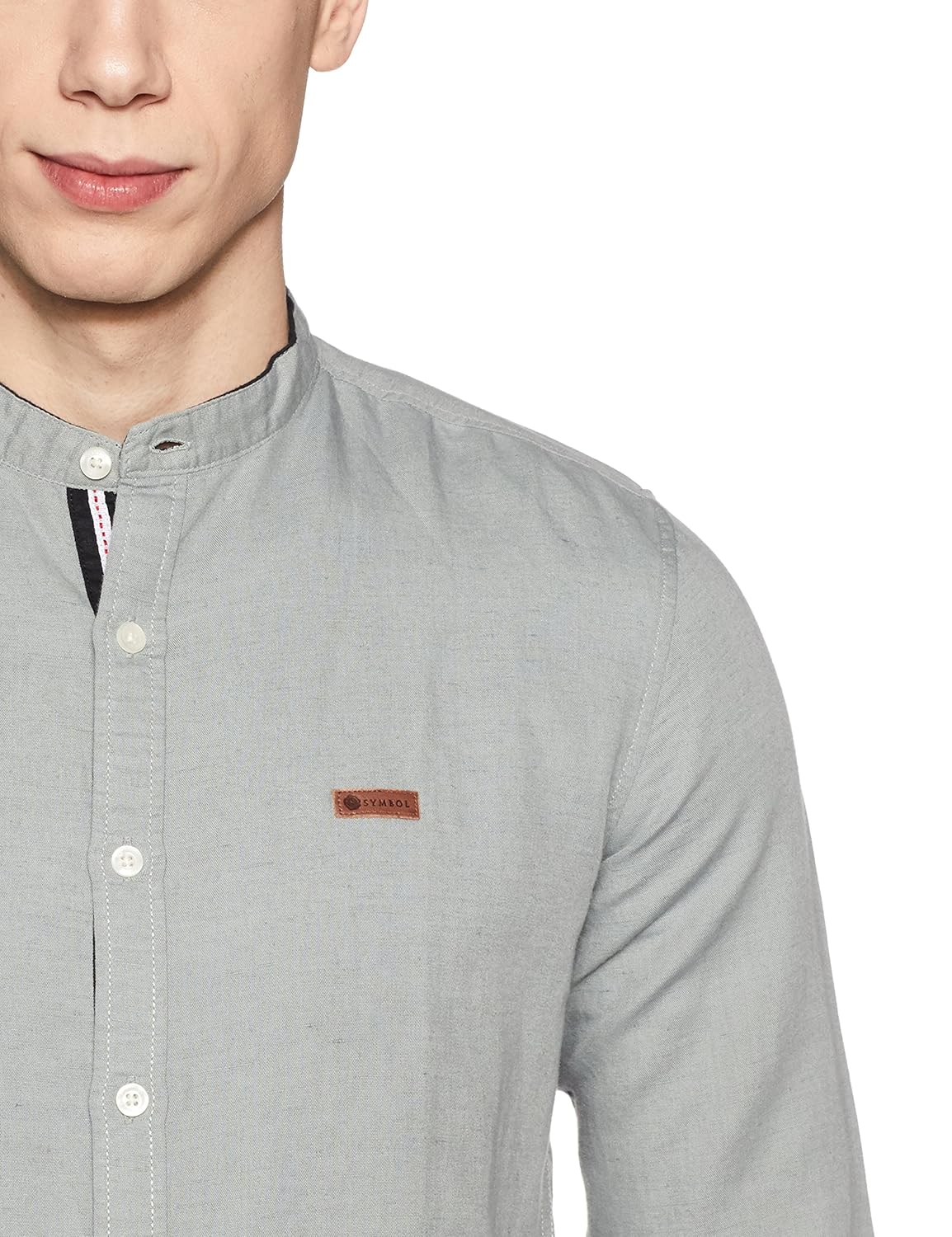 symbol amazon brand men's casual regular fit shirt