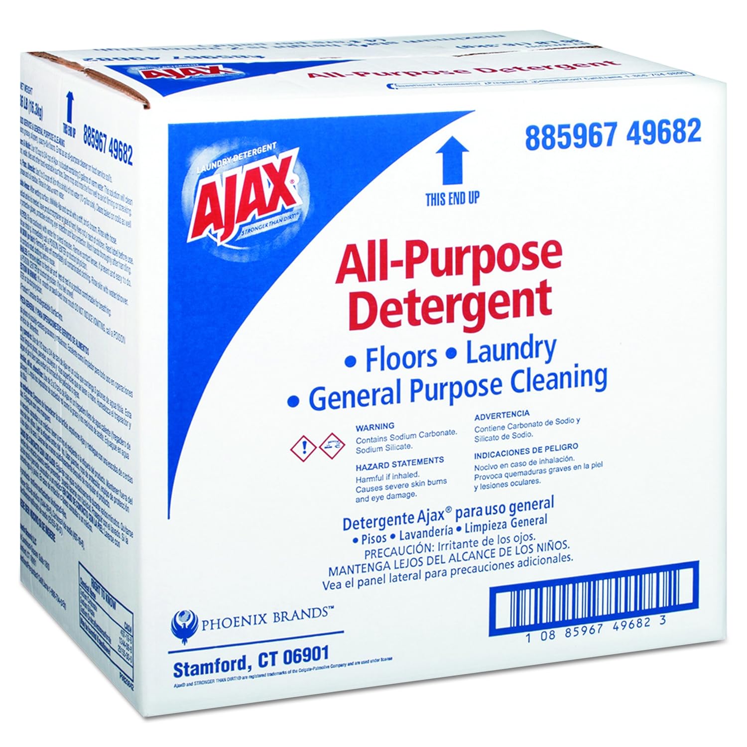Ajax 49682 Ajax LowFoam AllPurpose Laundry Detergent