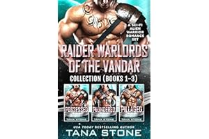 Raider Warlords of the Vandar Collection 1: Books 1-3: A Sci-Fi Alien Warrior Romance Collection (Raider Warlords of the Vand