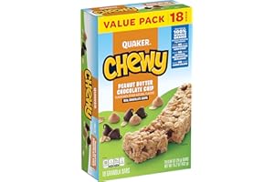 Quaker Chewy Peanut Butter Chocolate Chip Granola Bars, 15.2 OZ