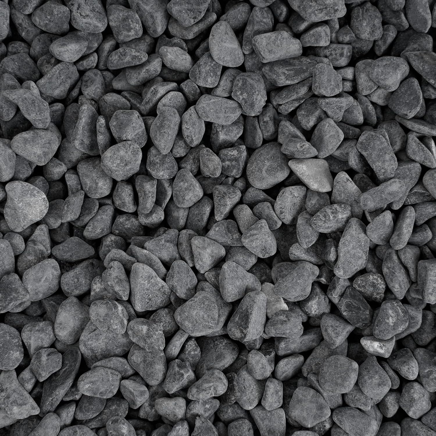 Hardscaping Materials - Mr. Fireglass Natural Decorative Gray Bean Pebbles 1/5