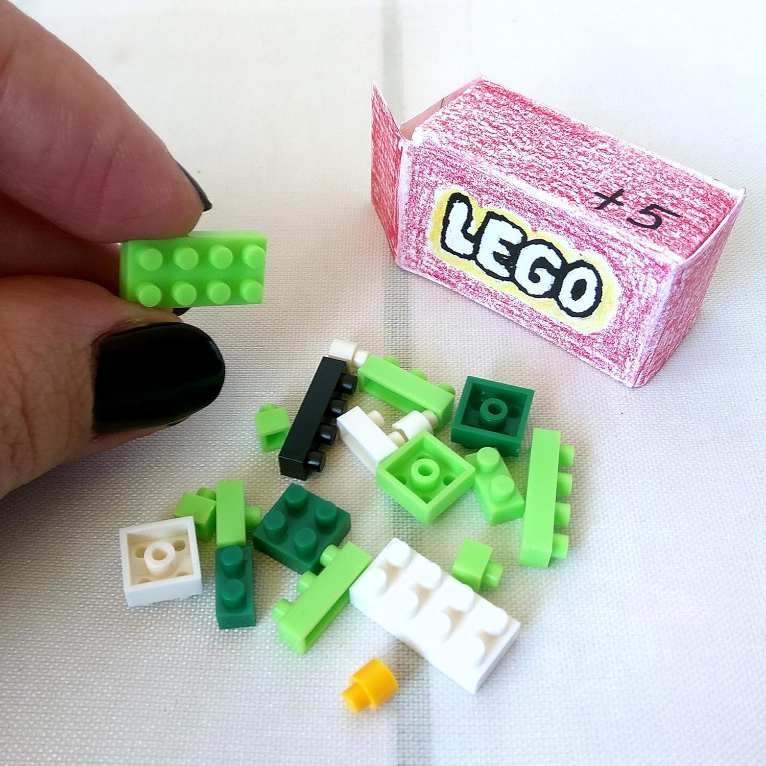 miniature building blocks