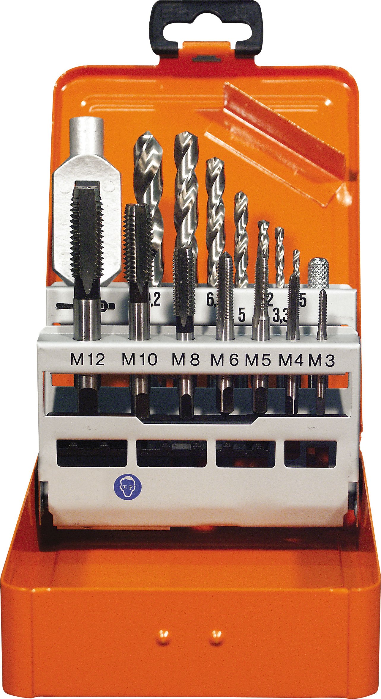PROJAHN 91013 short machine tap set HSS-G M3-M12 15pcs