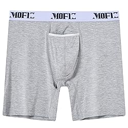 JINSHI Men's Boxer briefs Bamboo Underwear