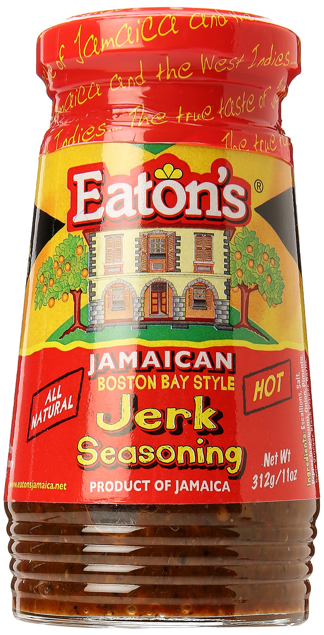 Buy Eaton's Hot Carribean Boston Bay Style Jerk Seasoning Spice Blend
