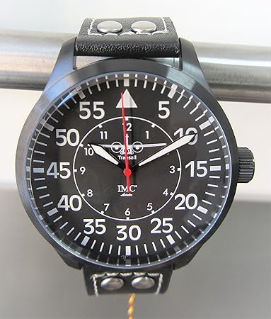 IMC Fliegeruhr C-160 Transall Aviator schwarz Armbanduhr - Sonderedition