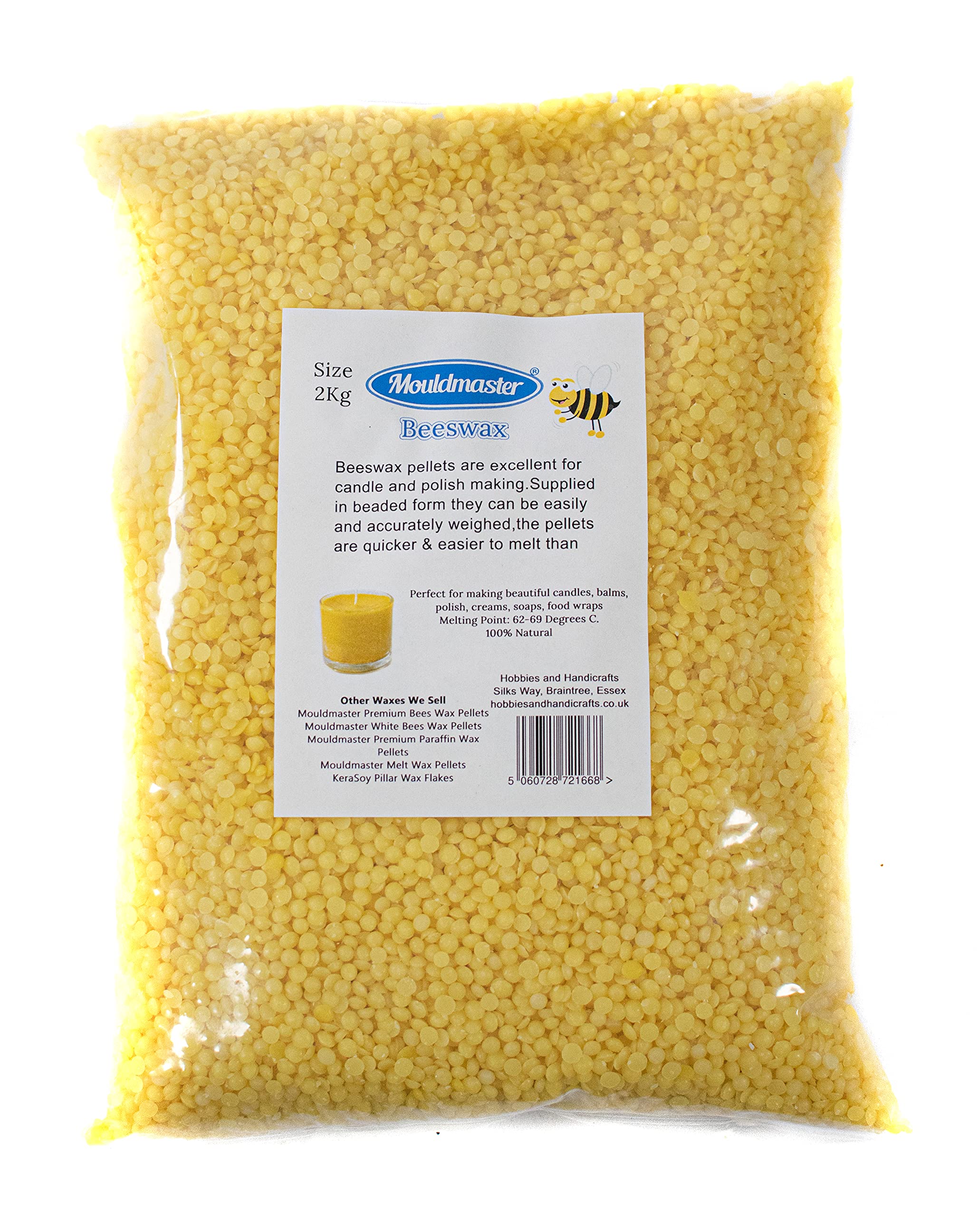 Mouldmaster Bees Wax, Yellow, 2kg Bees03