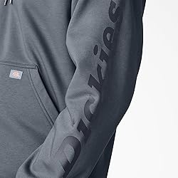 Dickies Water Repellent Logo Sleeve Hoodie, GRAY, 2T