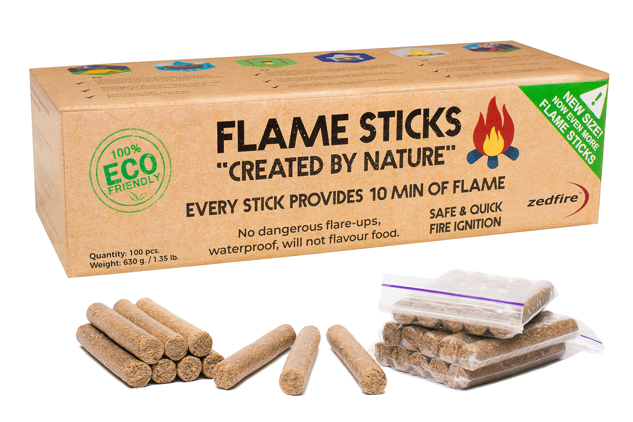 Fire Starter Squares Firestarters for Campfires, Fire Starters for