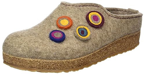 Haflinger Unisex-Erwachsene Grizzly Kanon Pantoffeln