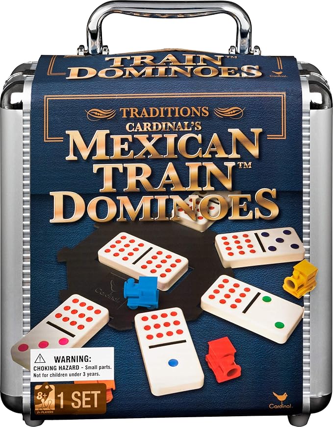 Amazon.com: Mexican Train Dominoes Game 