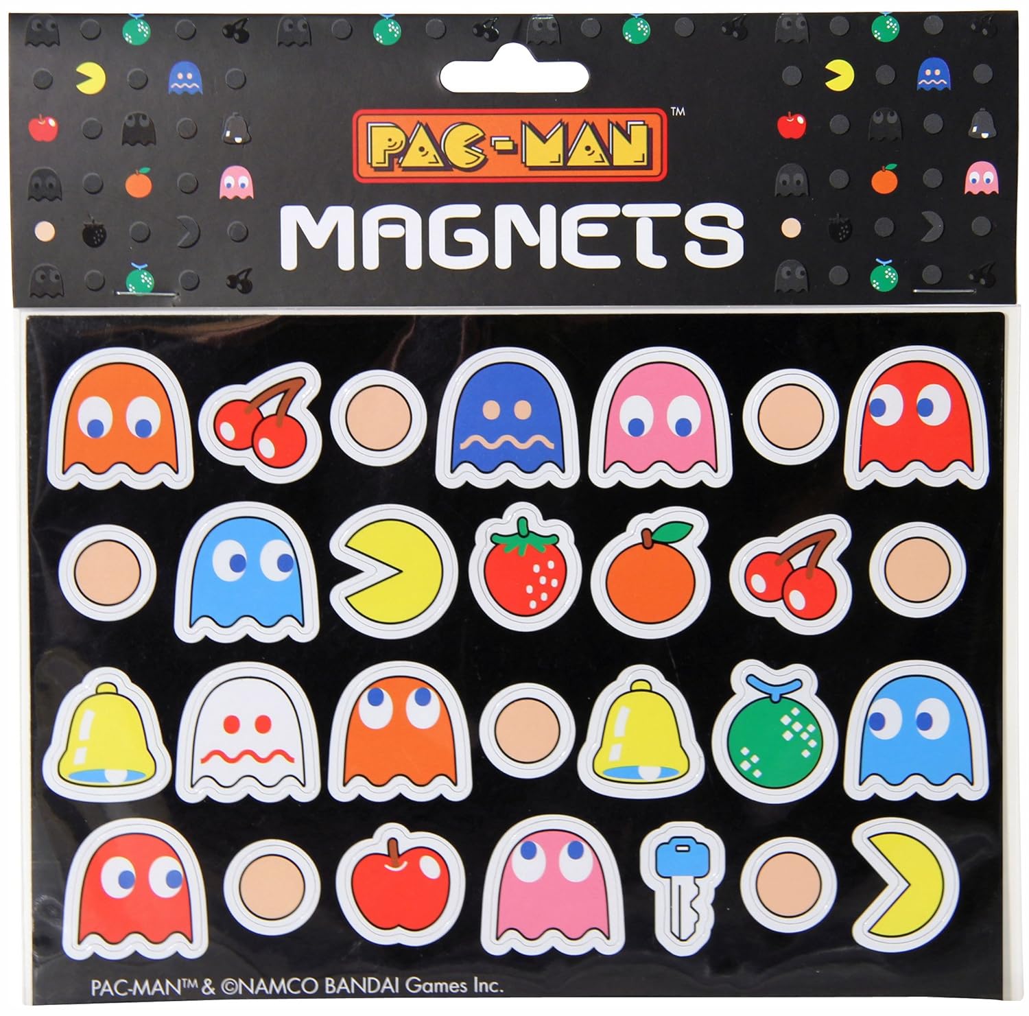 Pack Of Assorted Retro Aracade Game Pac Man Fridge Magnets Amazon