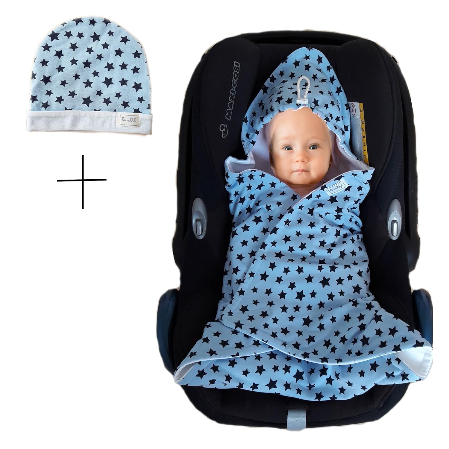 SWADDYL Einschlagdecke Maxi cosi aus Baumwolle Sommer ...