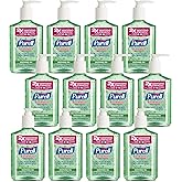 PURELL Advanced Hand Sanitizer Soothing Gel with Aloe and Vitamin E- 8 fl oz Pump Bottle (Pack of 12) - 3016-12-CMR